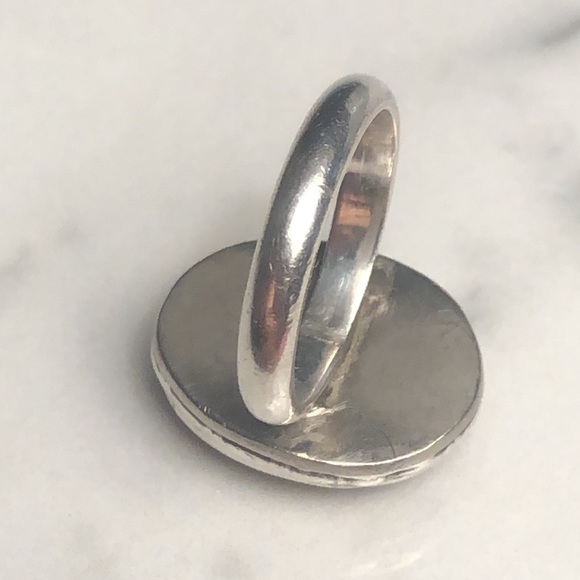 Picture jasper silver ring. Size 6 - Picture 7 of 7